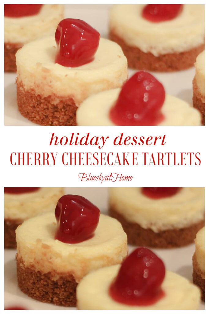 Cherry Cheesecake Tartlets