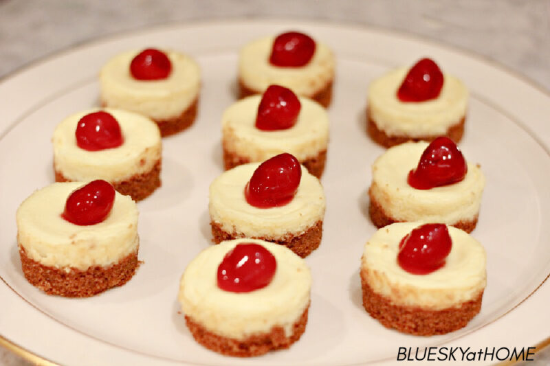 Cherry Cheesecake Tartlets