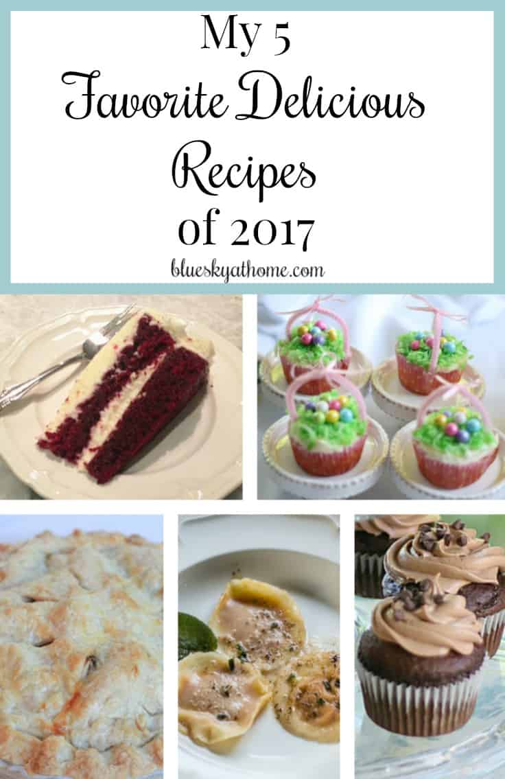 My 5 Favorite Delicious Recipes  of 2017