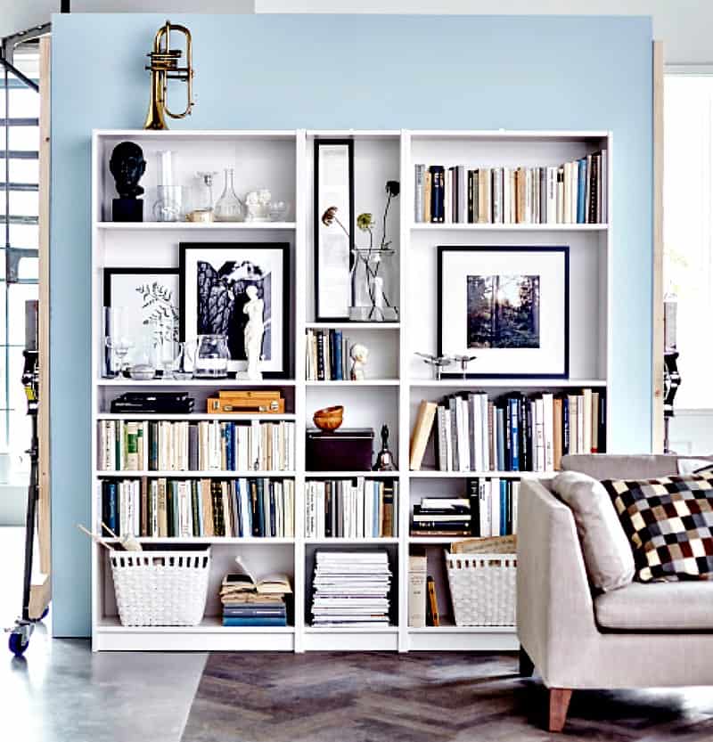 6 Inspiring Ideas for New Bookshelves. When new living room bookshelves are on your wish list, you might check out these possibilities. BlueskyatHome.com