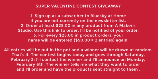 Super Valentine Contest Giveaway graphic