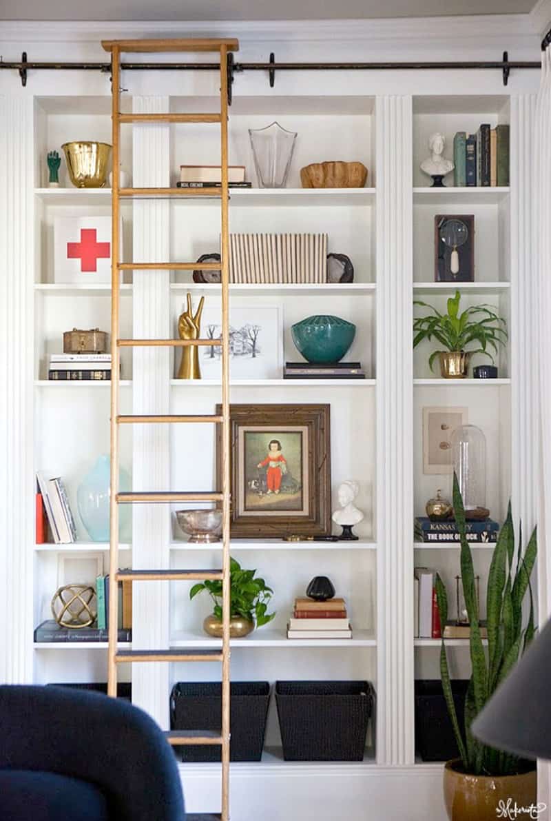 6 Inspiring Ideas for New Bookshelves. When new living room bookshelves are on your wish list, you might check out these possibilities. BlueskyatHome.com