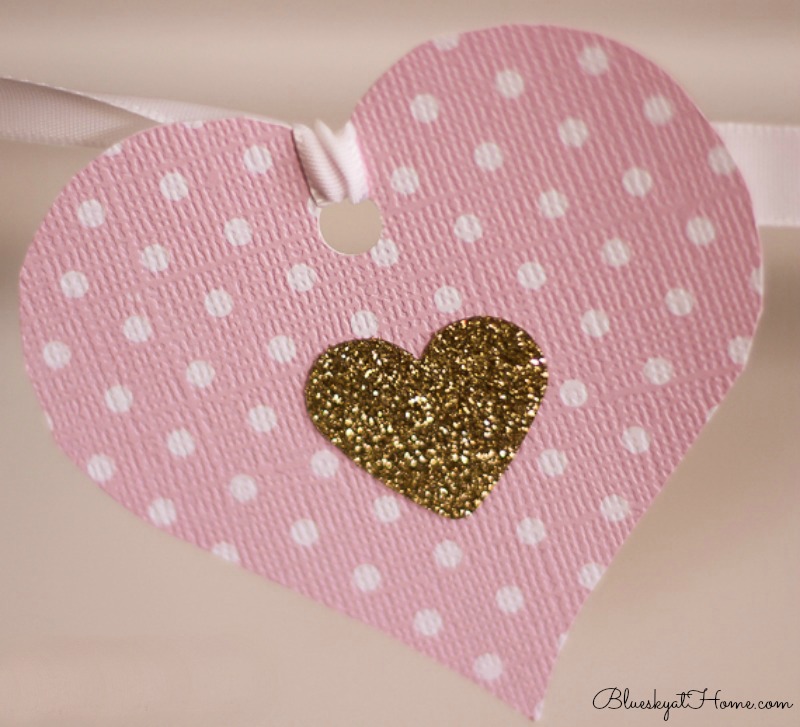 pink polka~dot heart