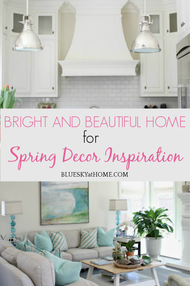 Bright and Beautiful Home for Spring Decor Inspiration graphic