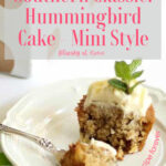 hummingbird mini-cakes