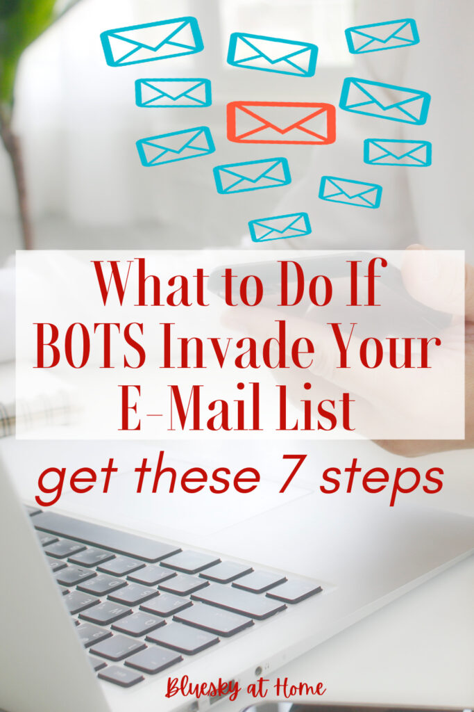 what to do when bots attach your email lists