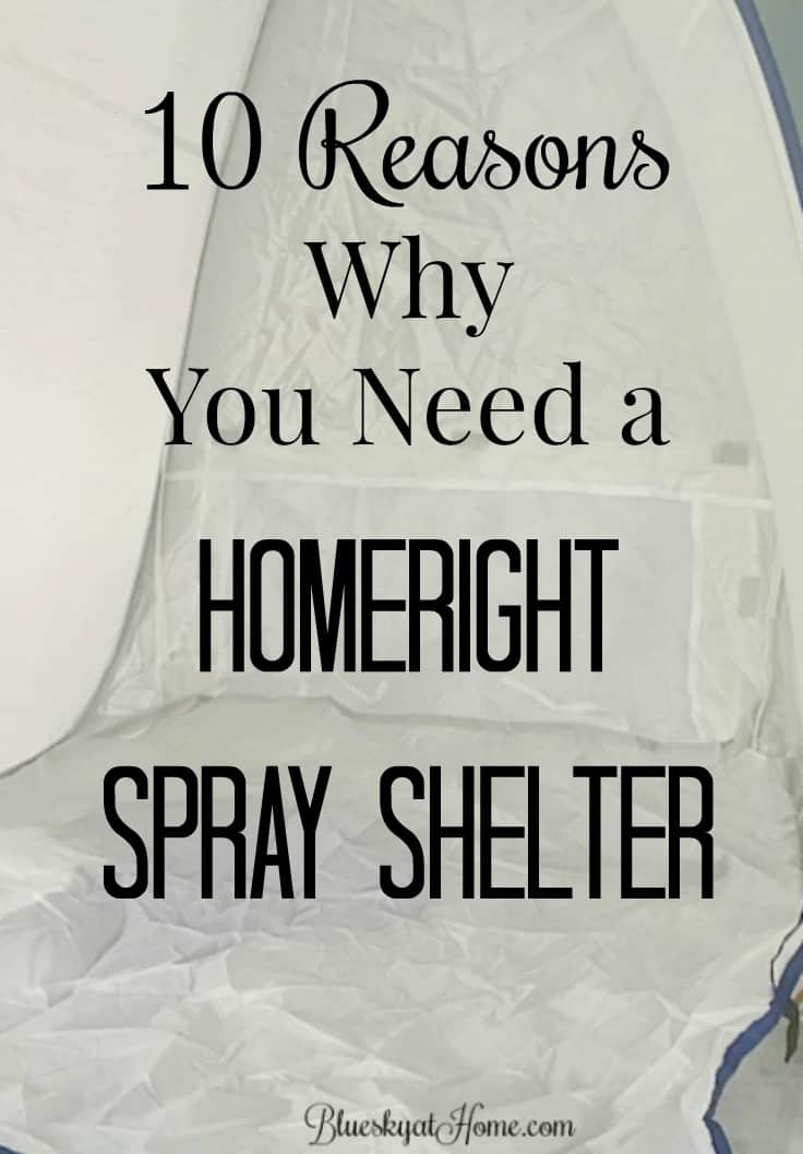 10 Reasons Why You Need a HomeRight Spray Shelter