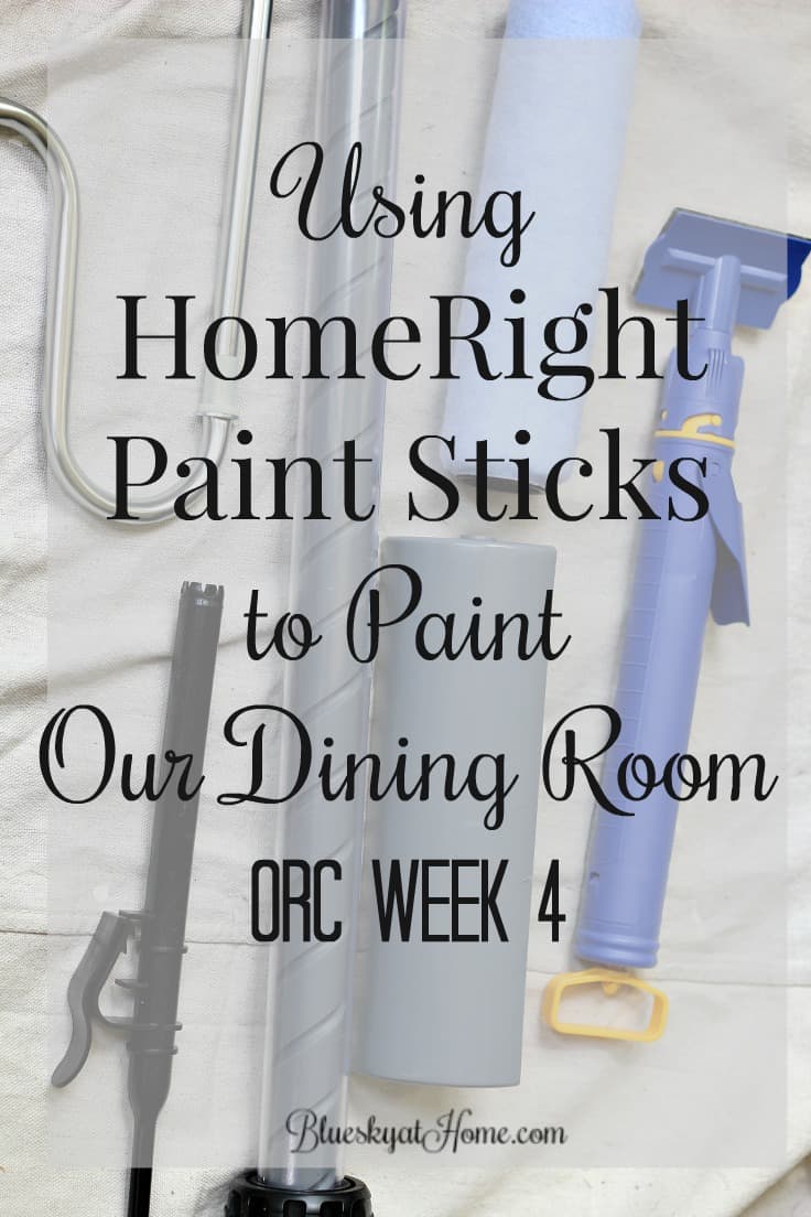 Using HomeRight Paint Sticks