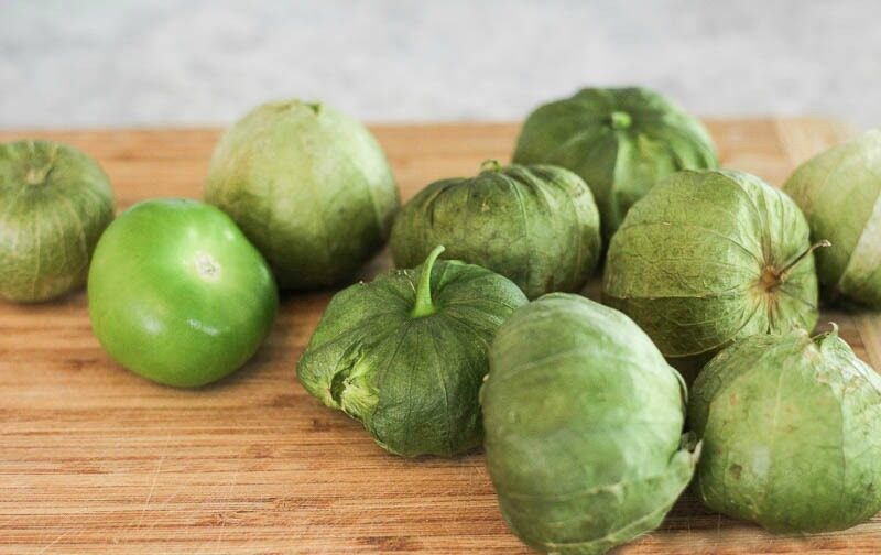 tomatillos for Cucumber Tomatillo Gazpacho