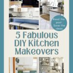 DIY kitchen makeovers graphic
