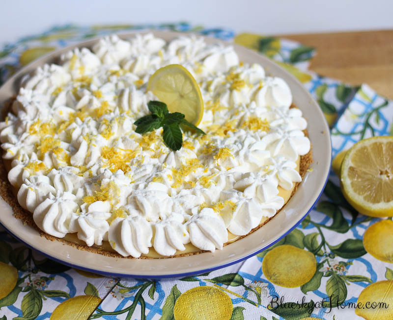 The Best Lemon Ice Box Pie You've Ever Tasted