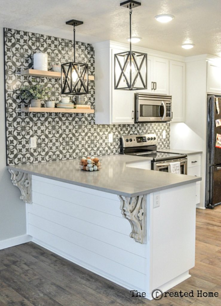 5 Fabulous DIY Kitchen Makeovers. Renovating a kitchen offers a great payback in design, appeal and practicality. Whatever your budget and challenges, these kitchen transformations will give you ideas for your own DIY projects. BlueskyatHome.com #kitchenmakeovers #DIYkitchen #kitchenideas #kitcheninspiration