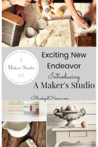 A Maker's Studio ~ Products and Projects