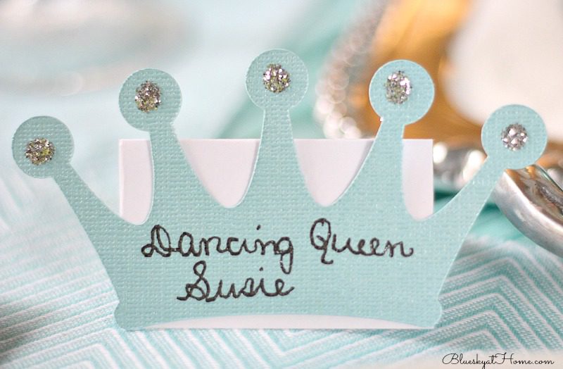 dancing queen place card