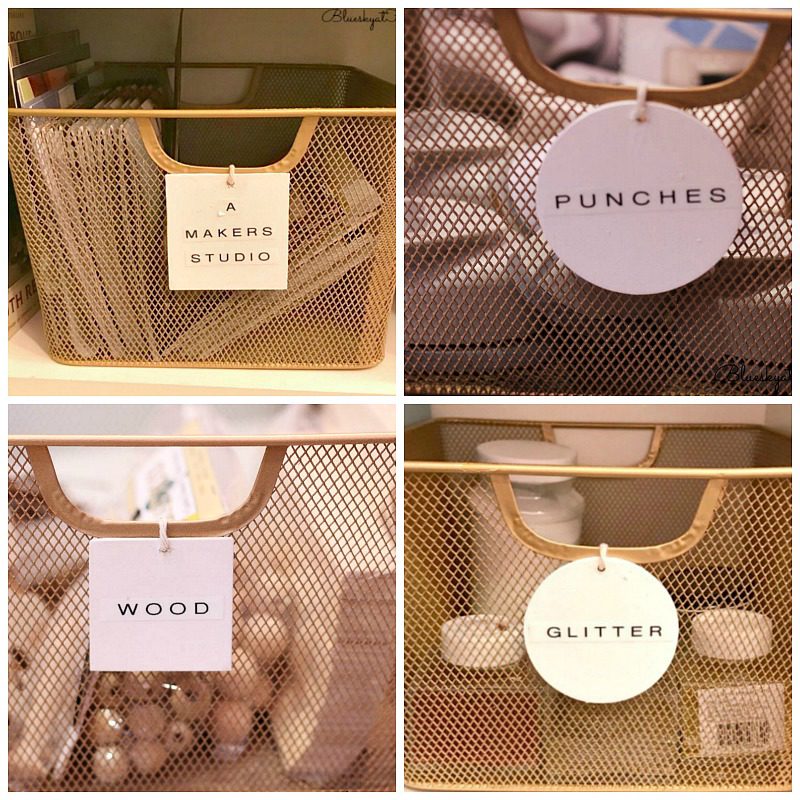 4 wood tag labels