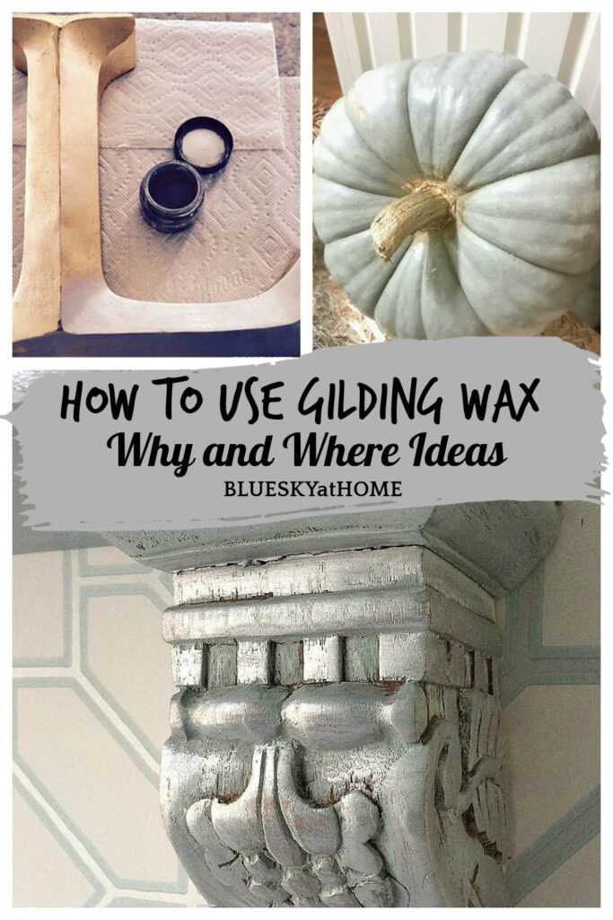 how to use Gilding Wax