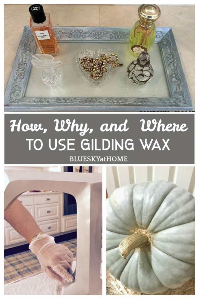 how to use gilding wax