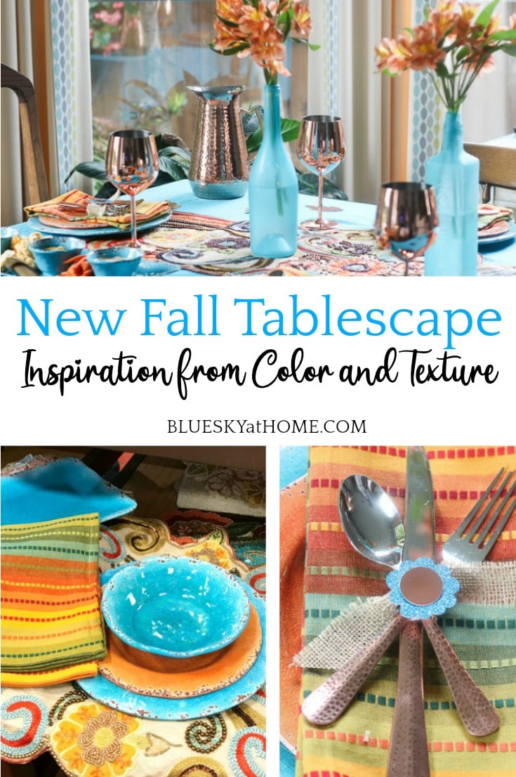 New Fall Tablescape Inspiration from Color and Texture