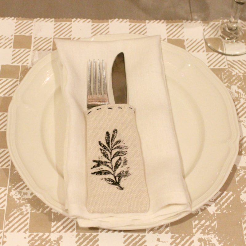 fall place setting