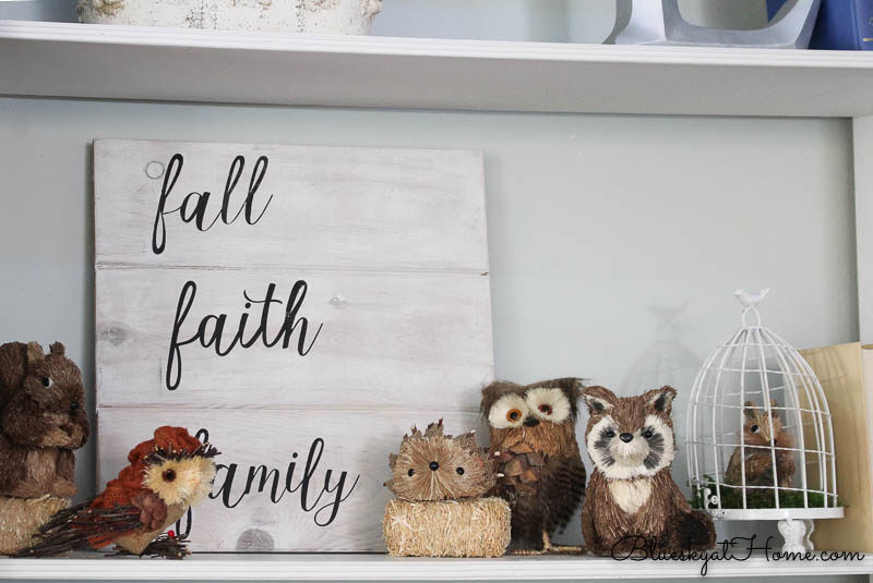 farmhouse sign with animals