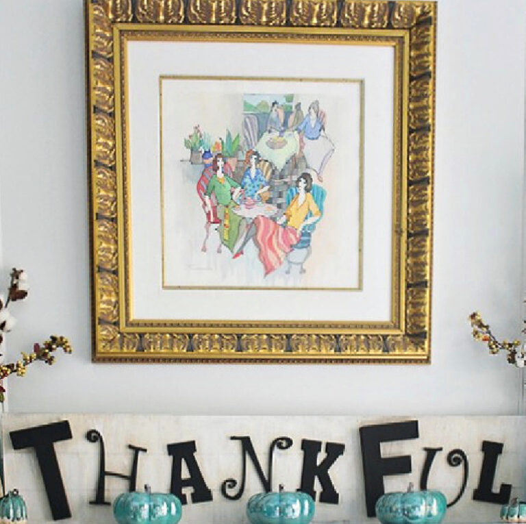 Easy DIY Thanksgiving Sign Gets an Update