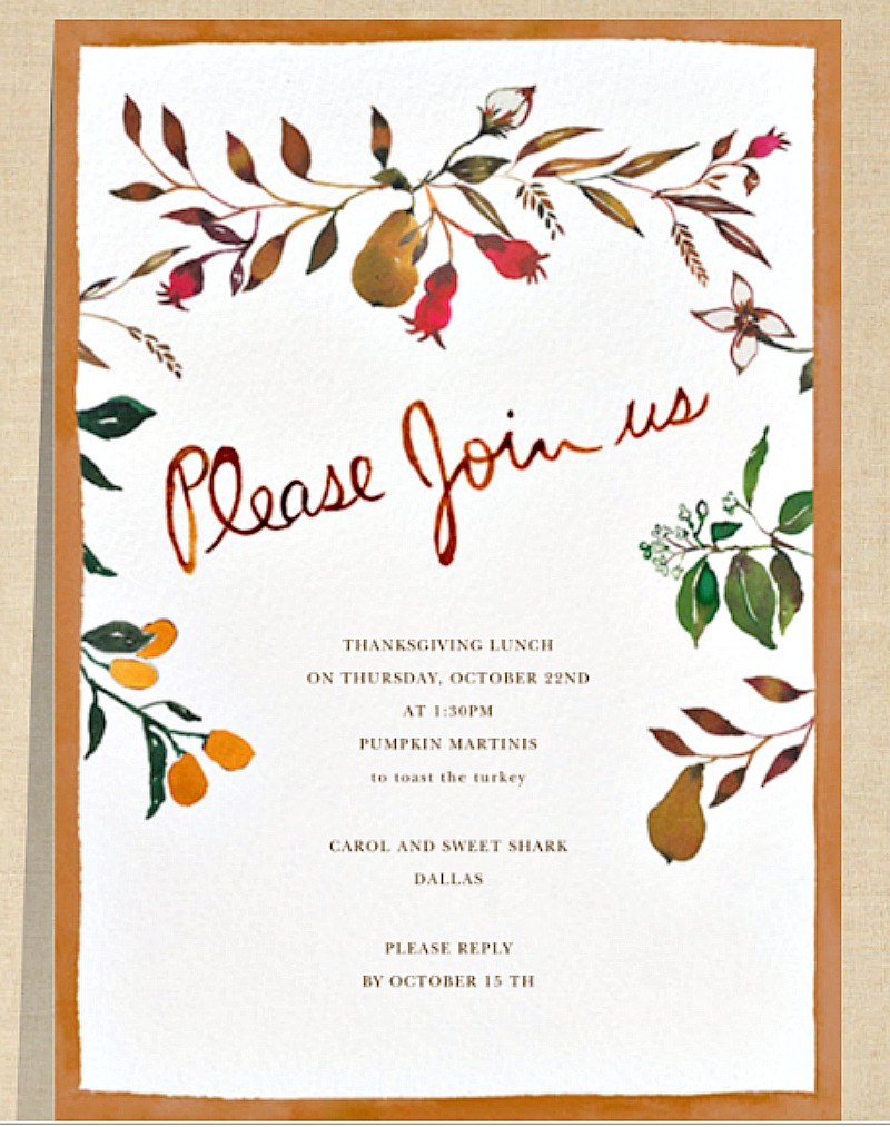 Paperless Post Invitation