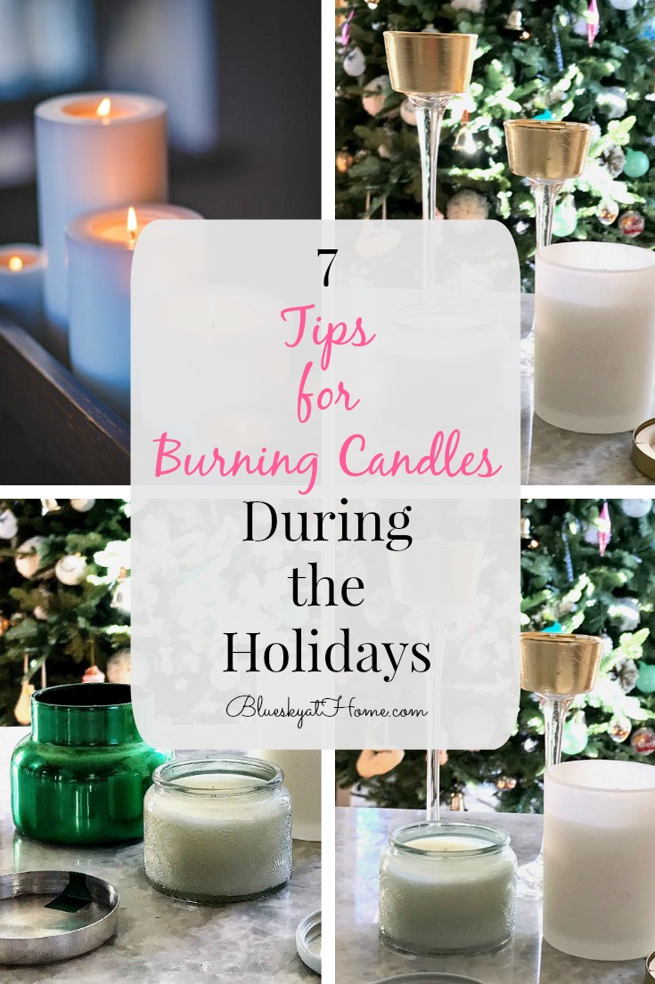 7 Tips for Burning Candles During the Holidays