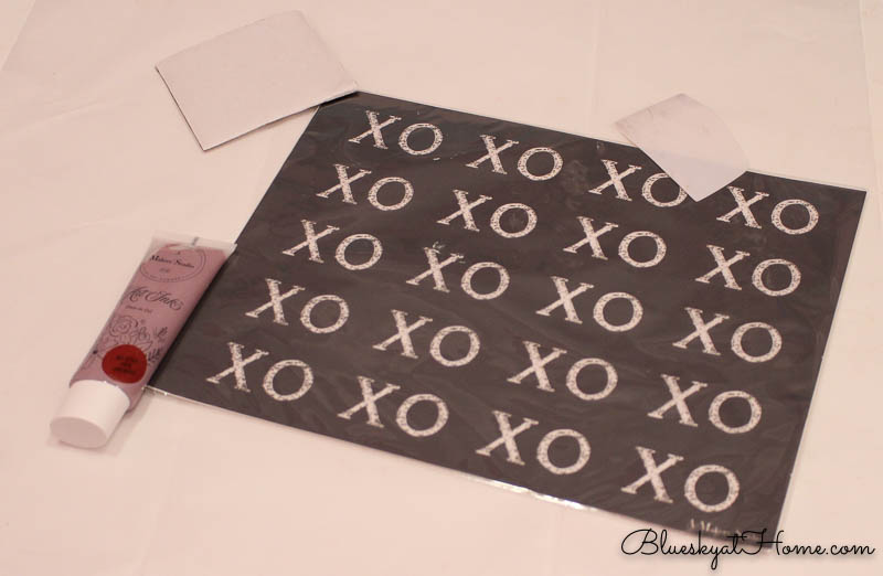 XOXO stencil A Maker's Studio