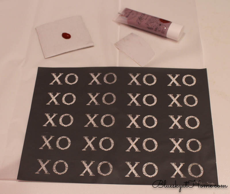 XOXO stencil A Maker's Studio