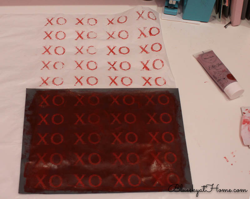 XOXO stencil A Maker's Studio