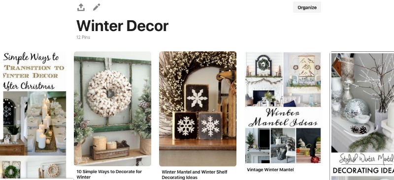 Pinterest Winter Decor 