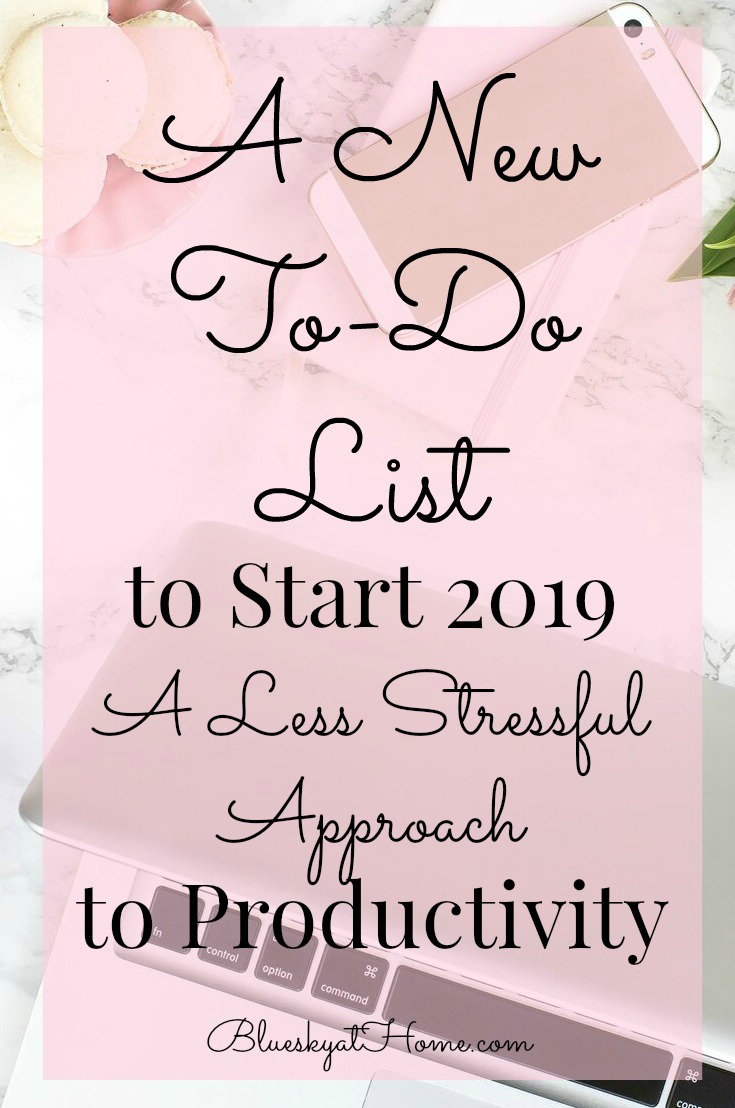 A New To-Do List to Start 2019