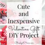 Valentine gift DIY project graphic