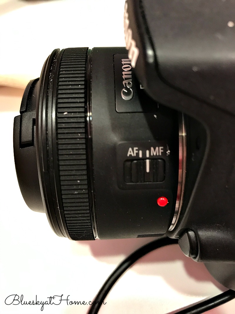 Auto Focus Manual Focus on lens