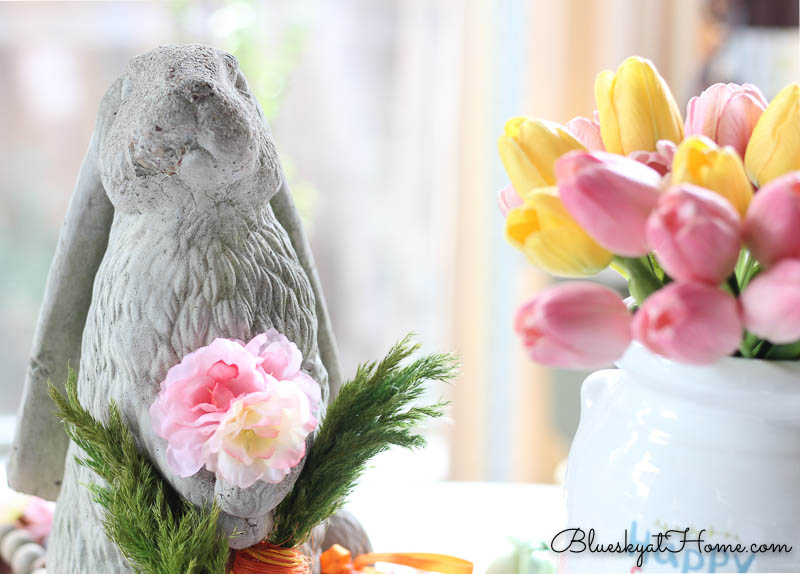 Easter bunny centerpiece