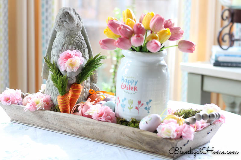 Easter bunny centerpiece