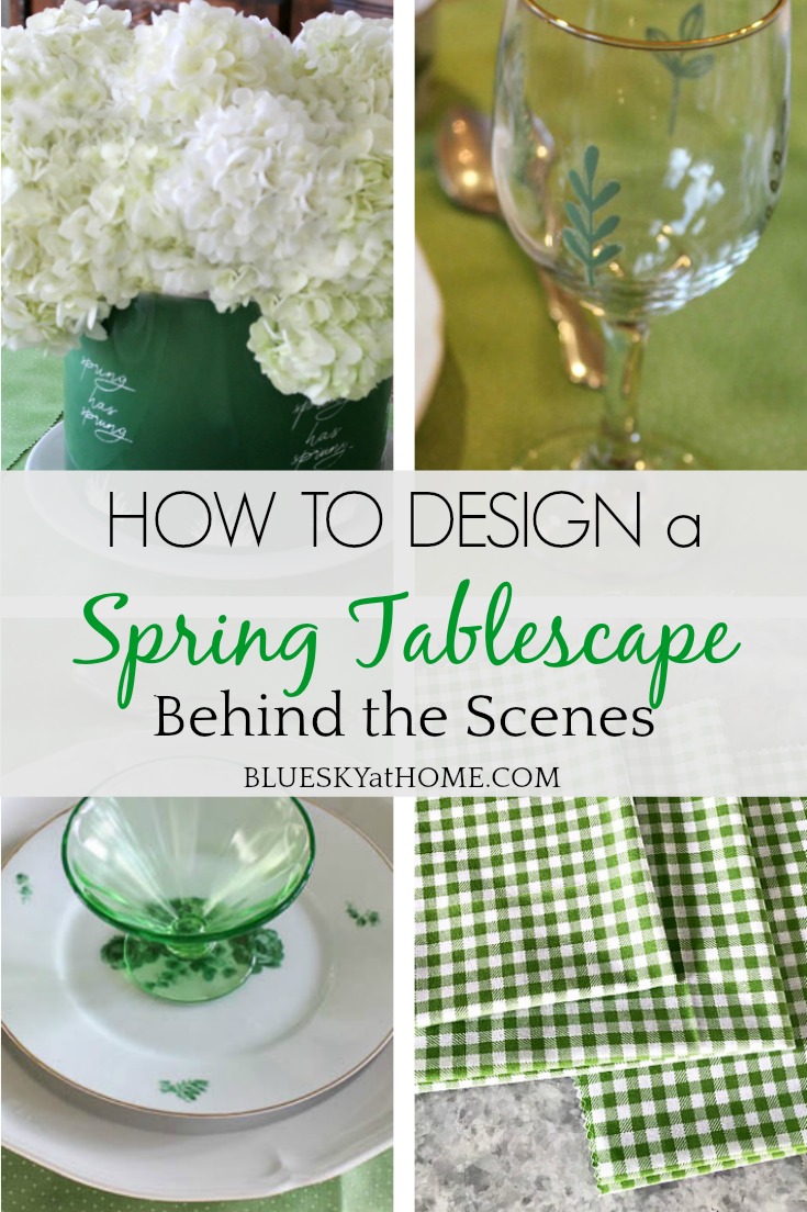 How to Design a Spring Tablescape – Behind the Scenes