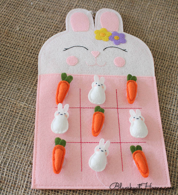 bunny and carrots tic~tac~toe game