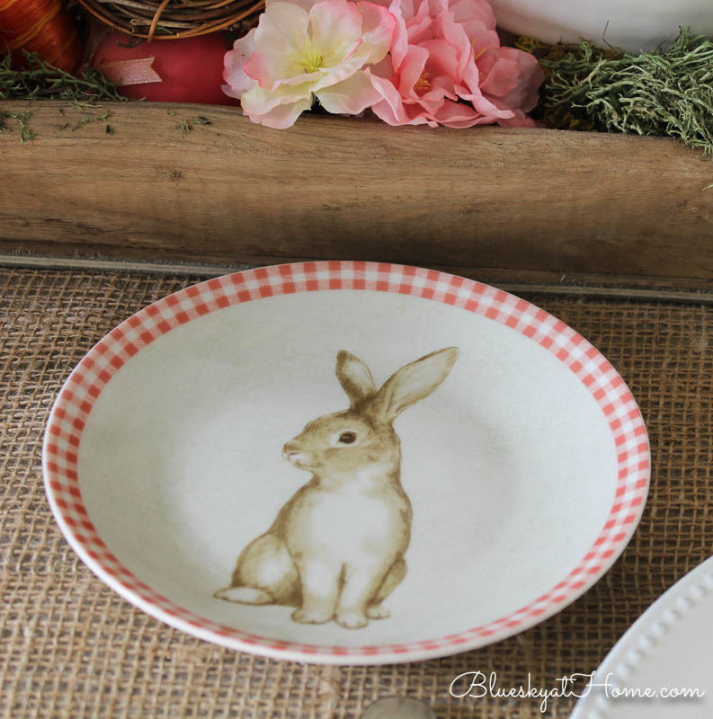 bunny plates