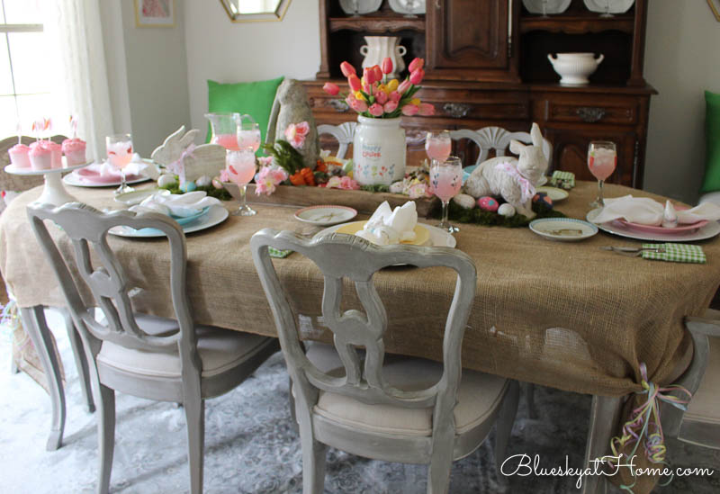 Easter dining room