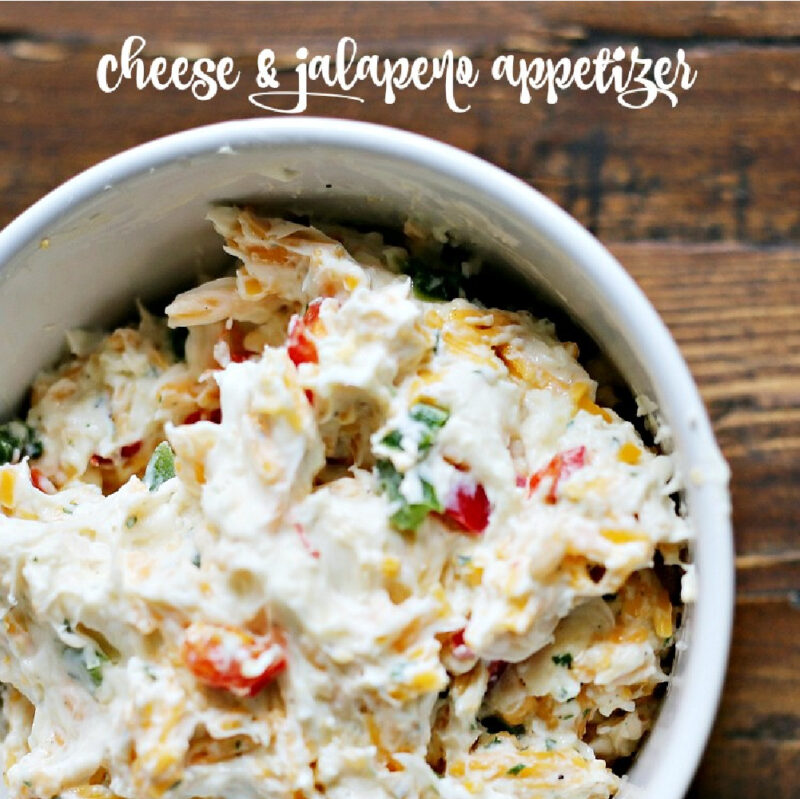 cheese and jalapeno appetizer