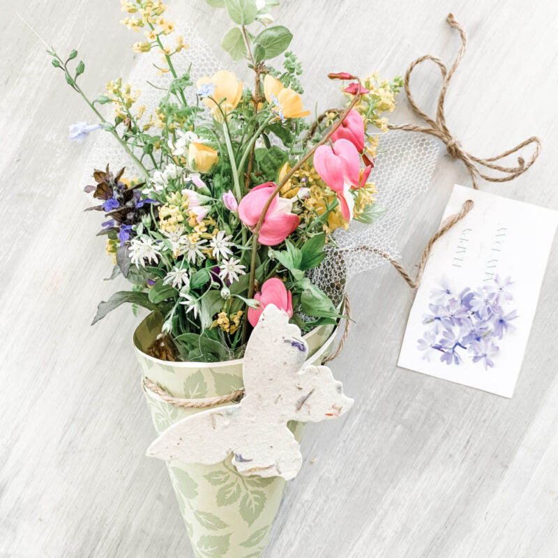 May Day flower basket