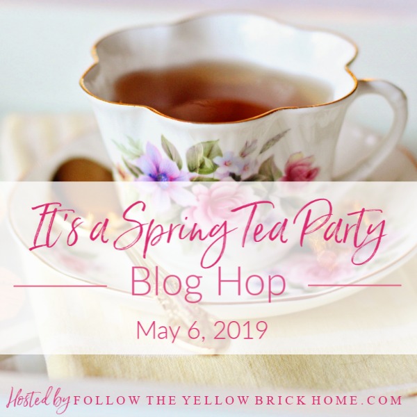 spring tea party graphic
