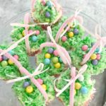 Easter Cupcake flatlay