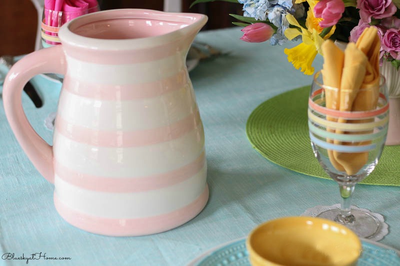 Pretty Pastels in a Spring Tablescape