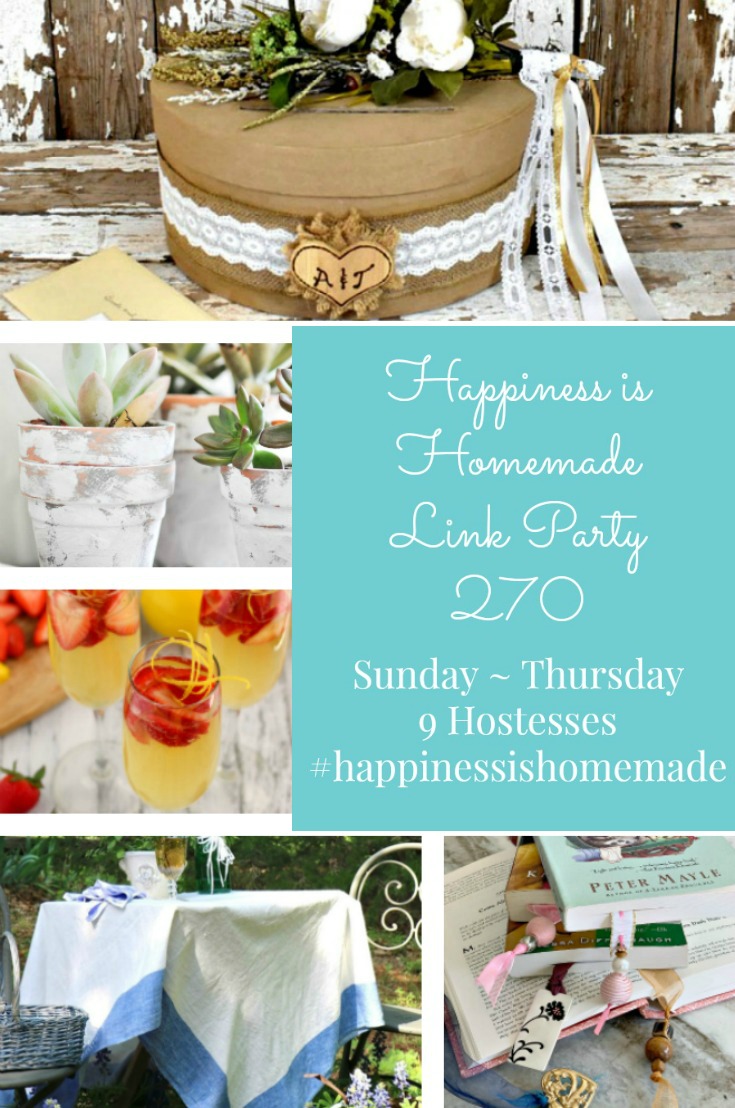 Happiness is Homemade Link Party 270 graphic