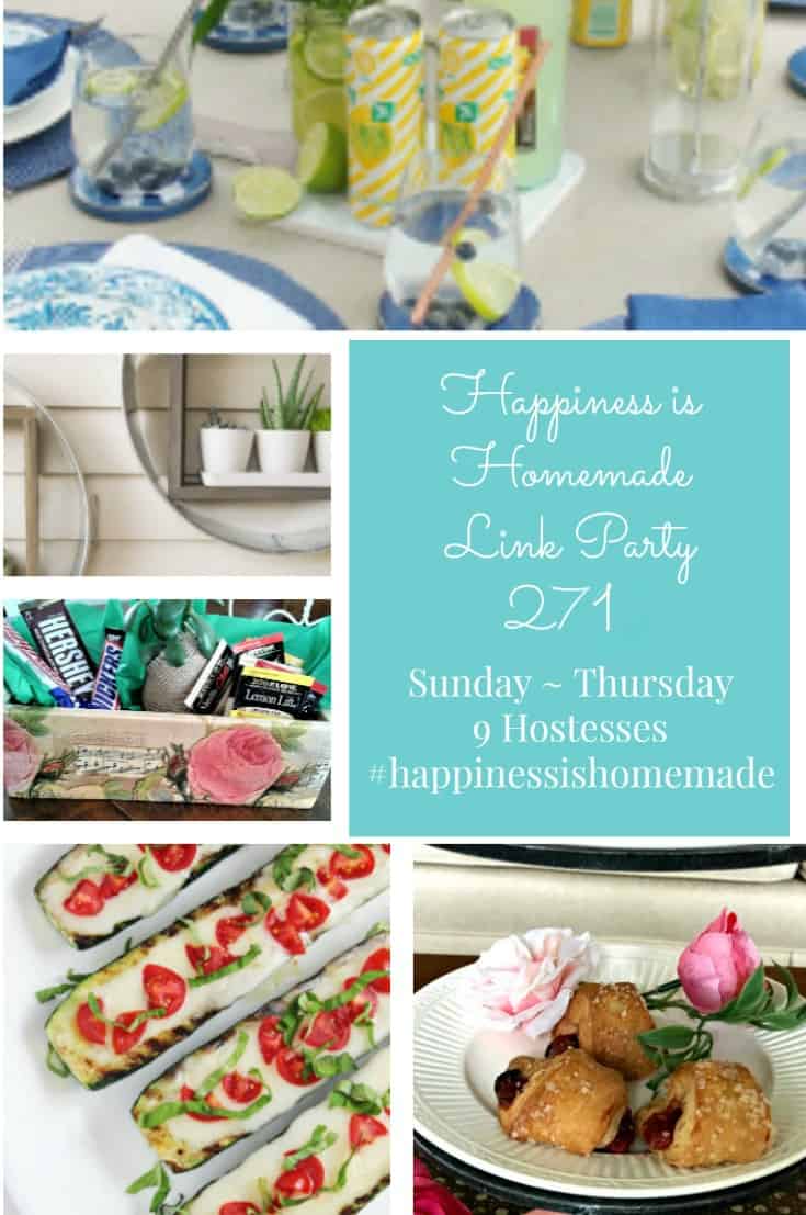 Happiness is Homemade Link Party 271