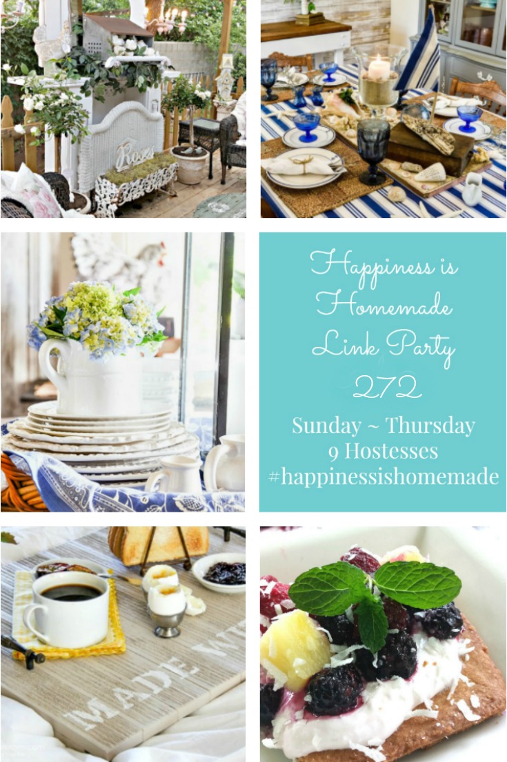 Happiness is Homemade Link Party 272 graphic