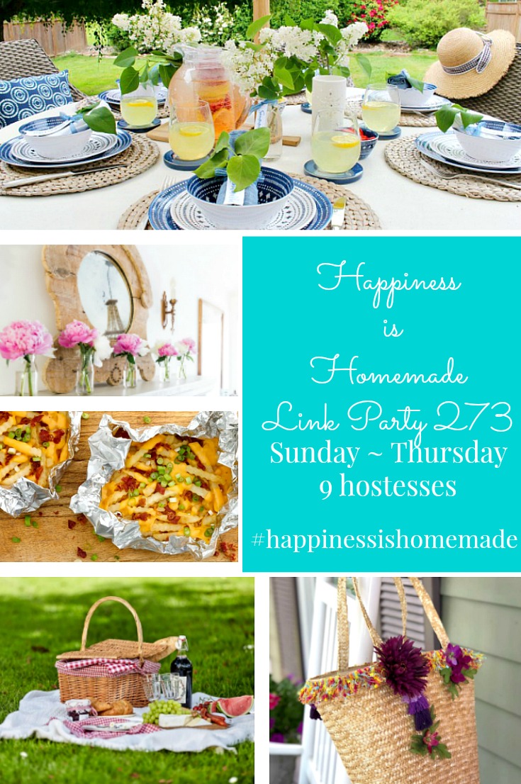 Happiness is Homemade Link Party 273 graphic