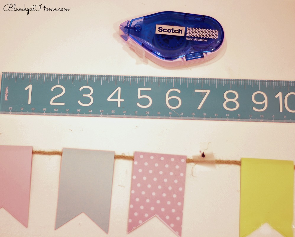 Easy DIY Birthday Banner (No Cutting Machine!) - How Sweet This Is